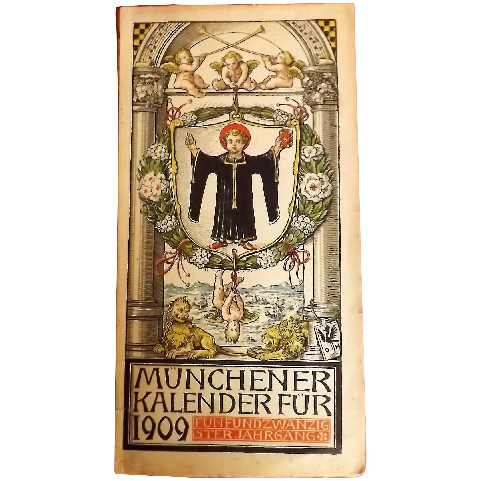 Munchener Kalender Fur 1909