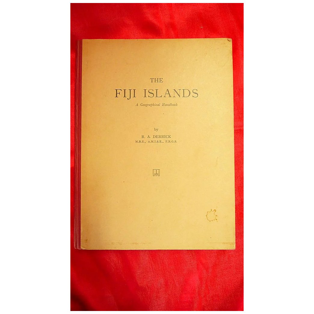 FIJI Islands Geographical Handbook Ist Edition 1951