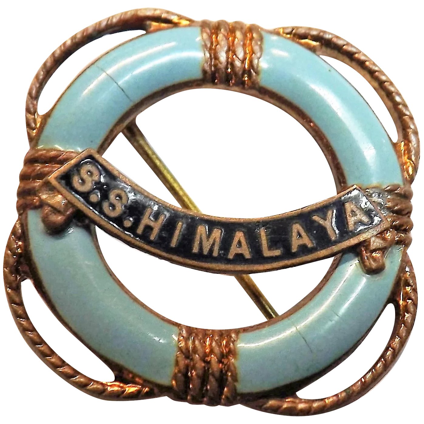 S.S. Himalaya - Souvenir Ships Badge