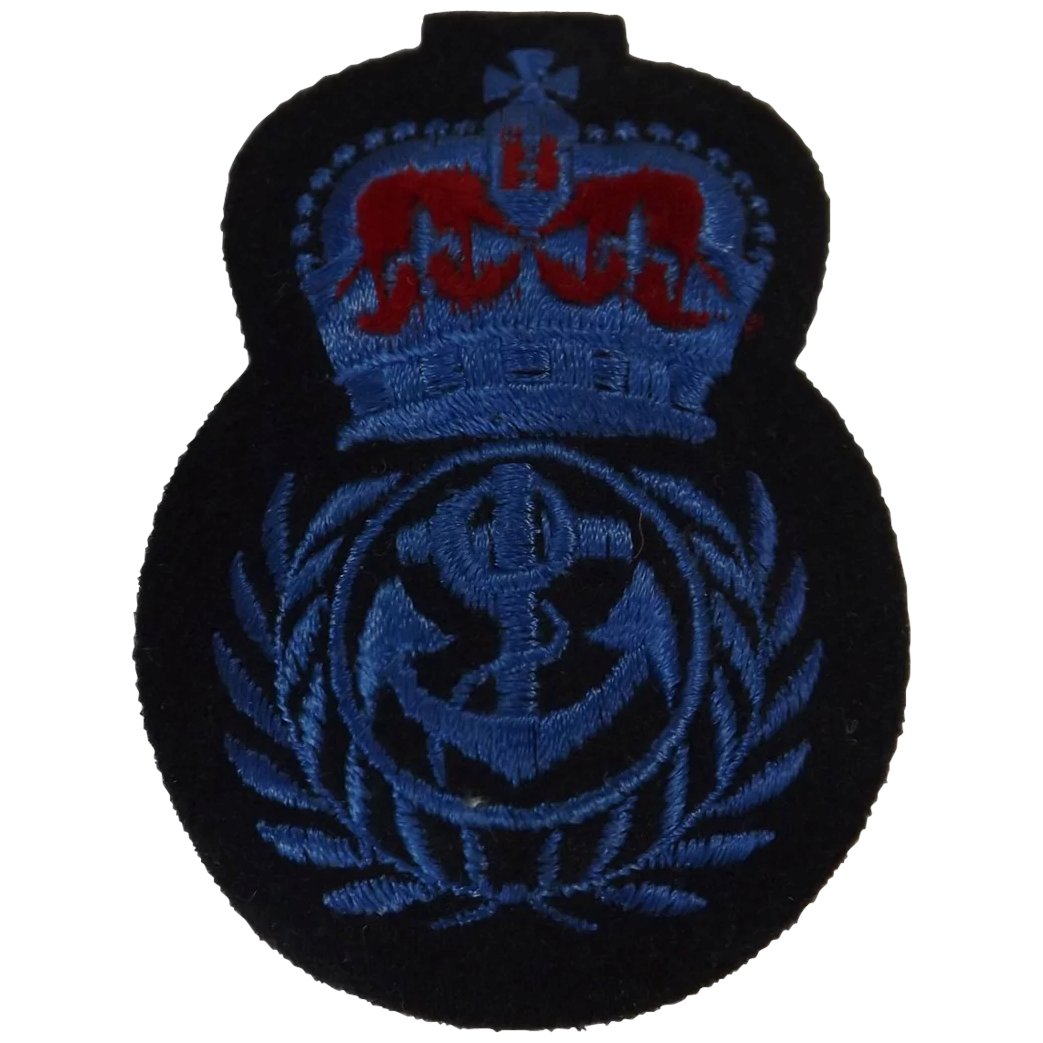 British Royal Navy Cap Insignia - WRENS Chief Petty Officer