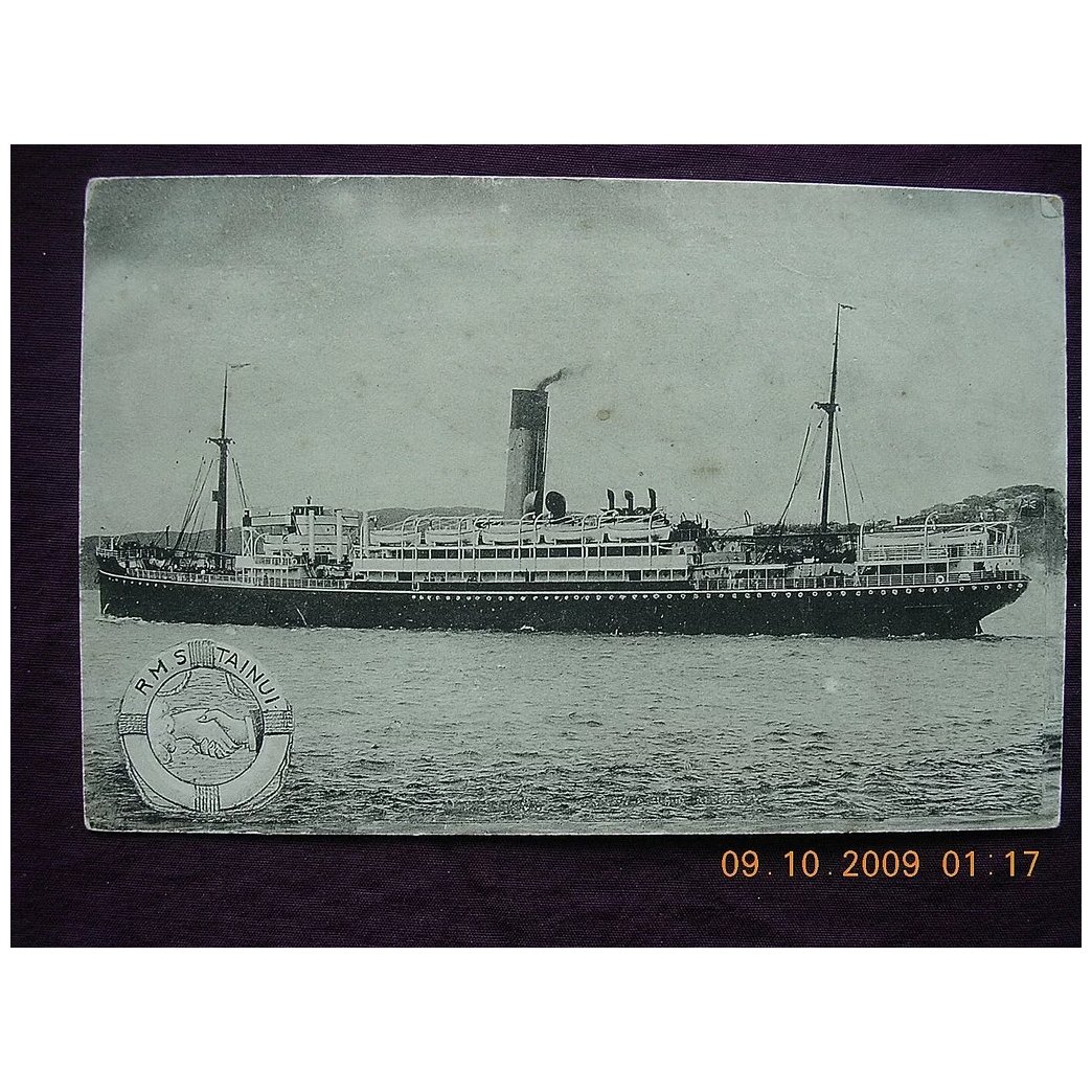 Shaw Savill & Albion Liner 'R.M.S. Tainui Vintage Postcard