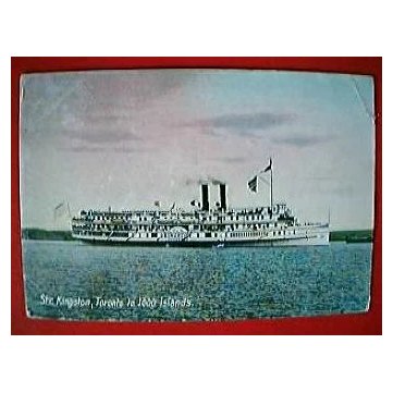 Vintage Postcard Canadian Steamer 