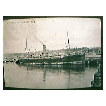 Vintage Shipping Postcard S.S. MARAMA Circa 1910