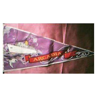 Shipping Pennant Souvenir S.S. ARCADIA