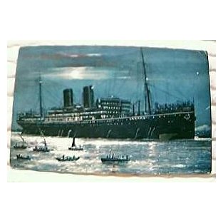 Shipping Liner Postcard S.S. MOLDAVIA 1937