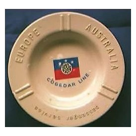 Cogedar Line Advertising Ashtray