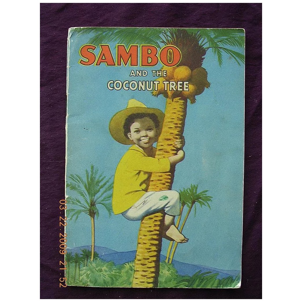 Vintage Negro Story SAMBO & The Coconut Tree