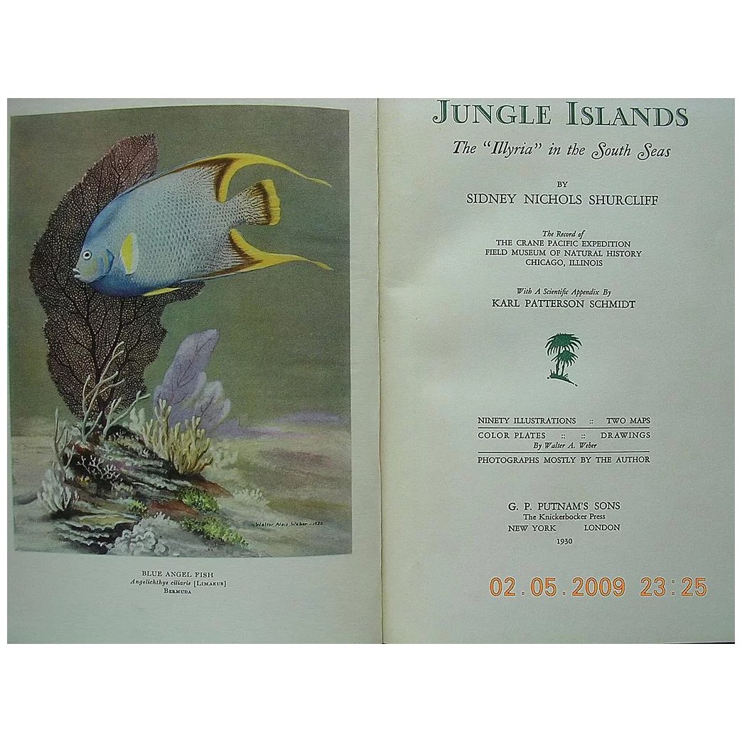 JUNGLE Islands First Edition 1930