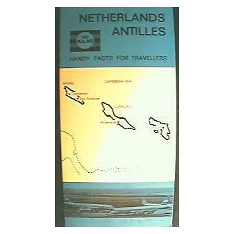 KLM Airlines Advertising Booklet for Netherlands Antilles