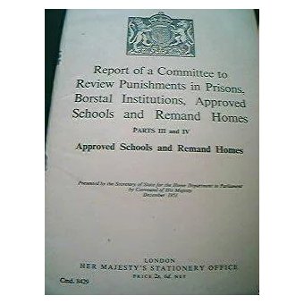 1951 British Punishment in Prisons Committee Report