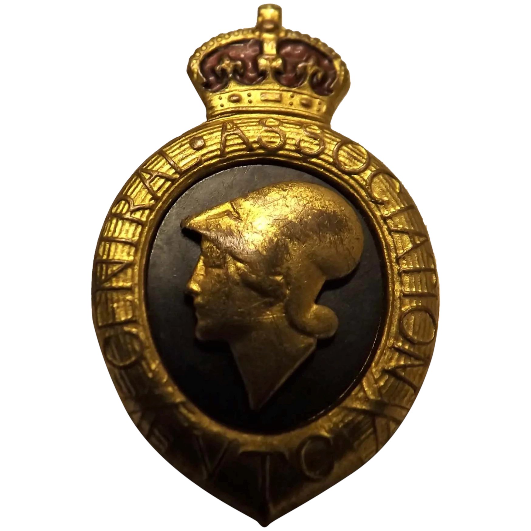 WW One Great Britain Volunteer Training Corps Badge -1914