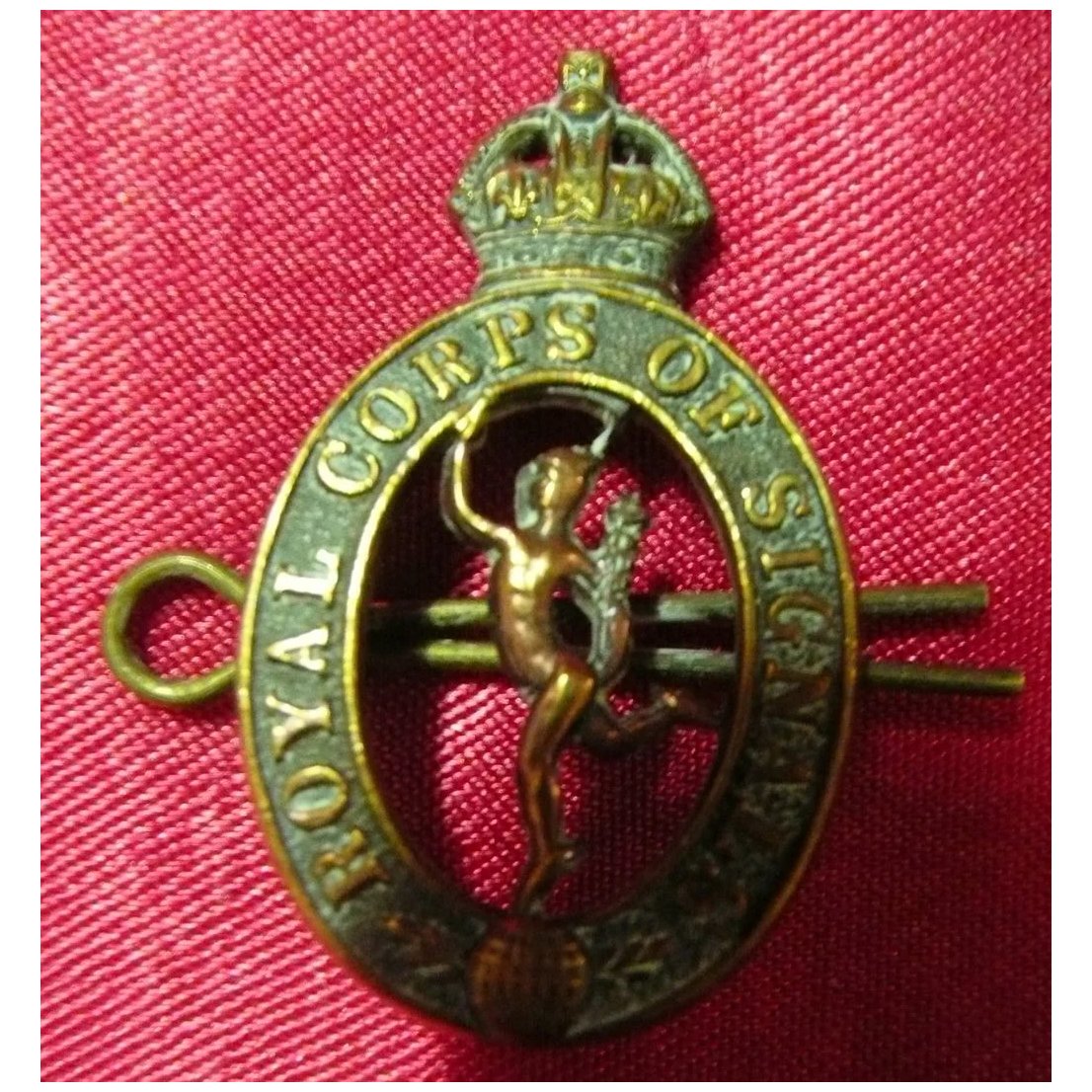 WW1 British Army Badge - Royal Corps of Signals
