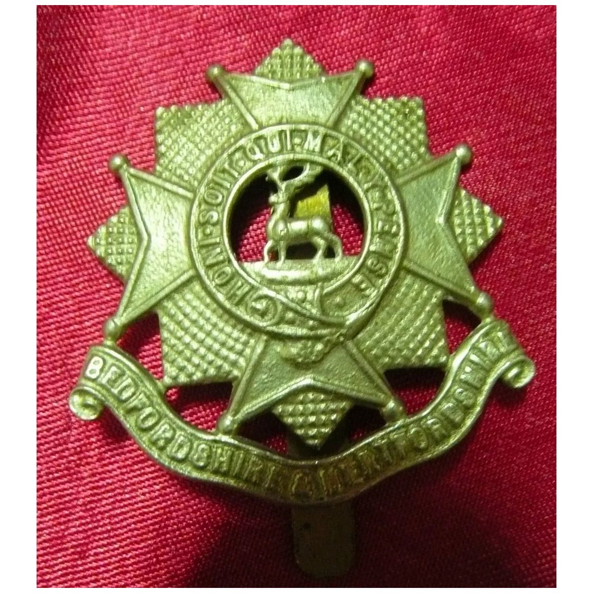WW1 British Army Badge - Bedfordshire & Hertfordshire