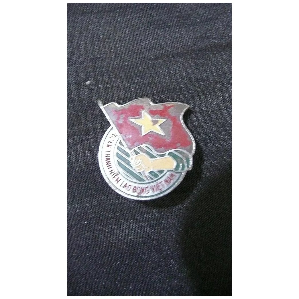 Vietnam War - Rare Viet Cong Youth Party 1960's Badge