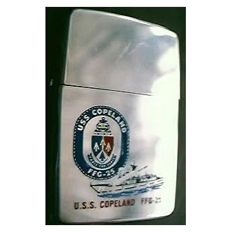 USS COPELAND FFG-25 Souvenir Zippo Lighter