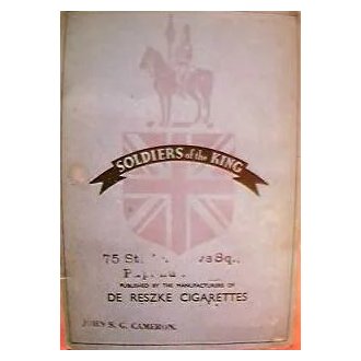 Vintage DE RESKE Cigarette Cards 