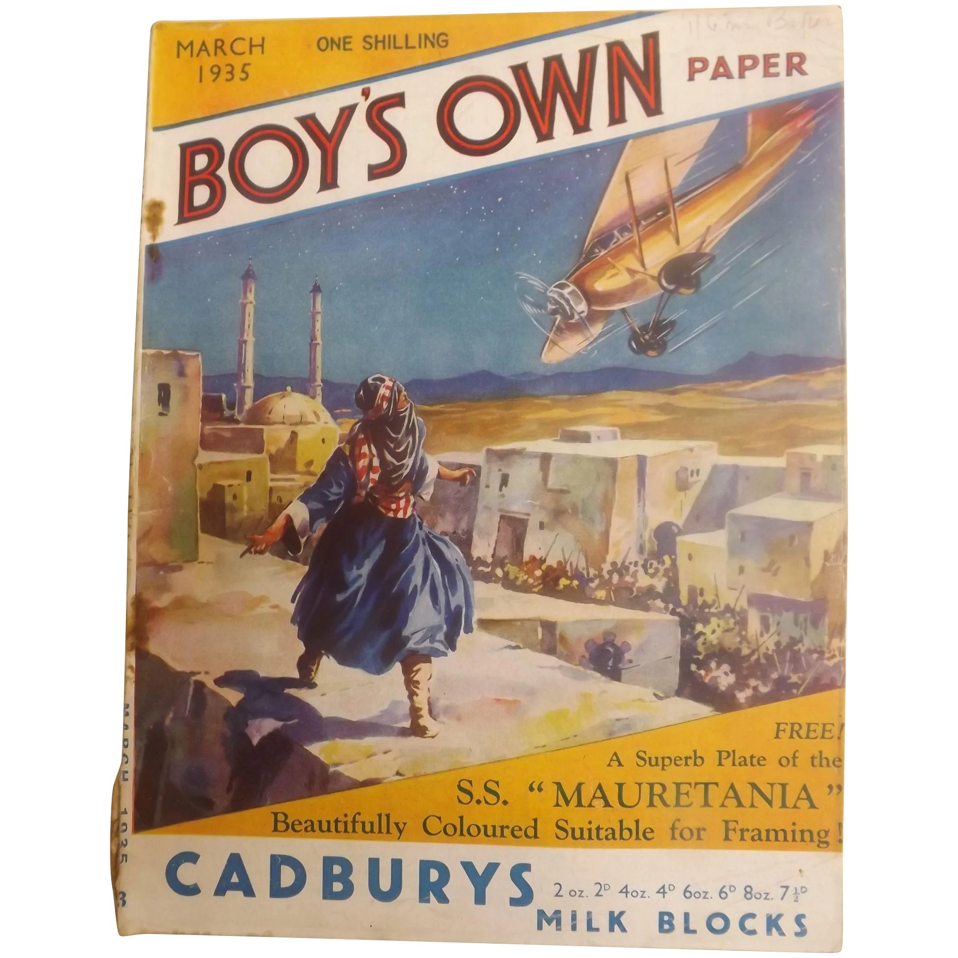 Boys Own Paper Magazine - Great Britain March 1935