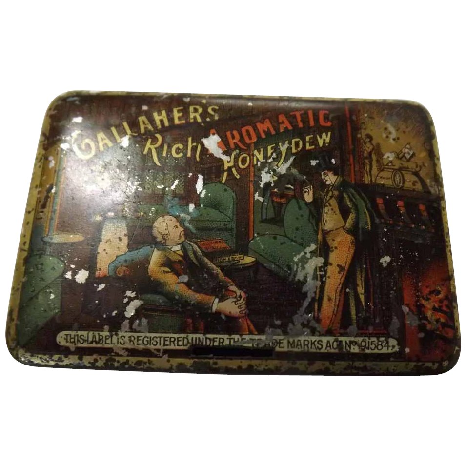 Tobacco Tin 'Gallaher's Rich Aromatic Honeydew' - Great Britain