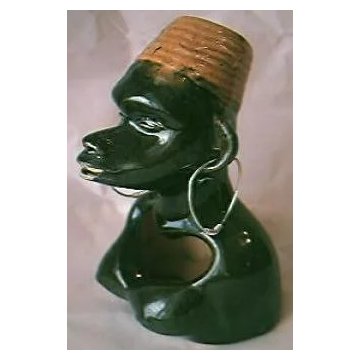 African Native Lady Ashtray