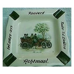 Roovers Advertising Ashtray