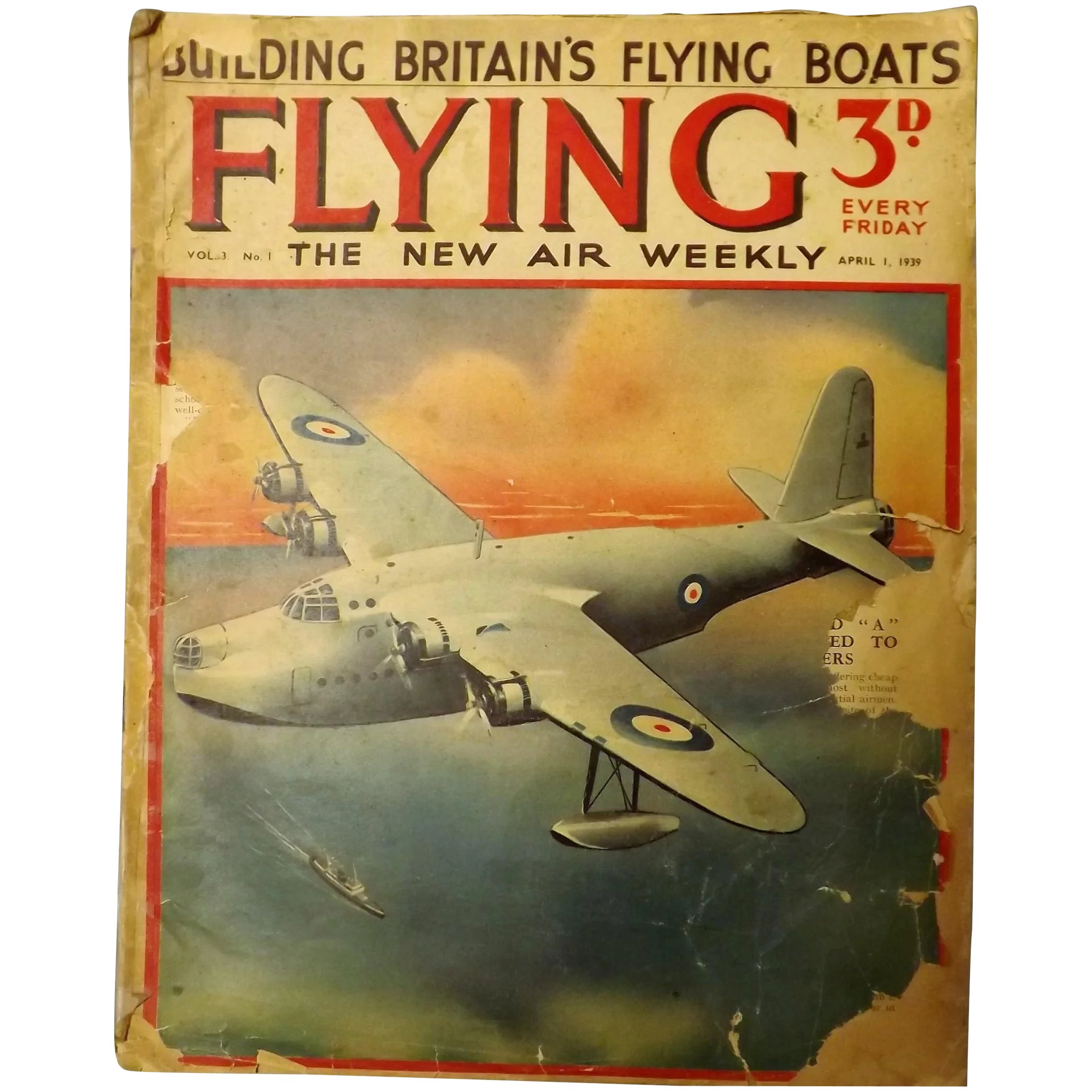 FLYING Magazine - April 1st 1939