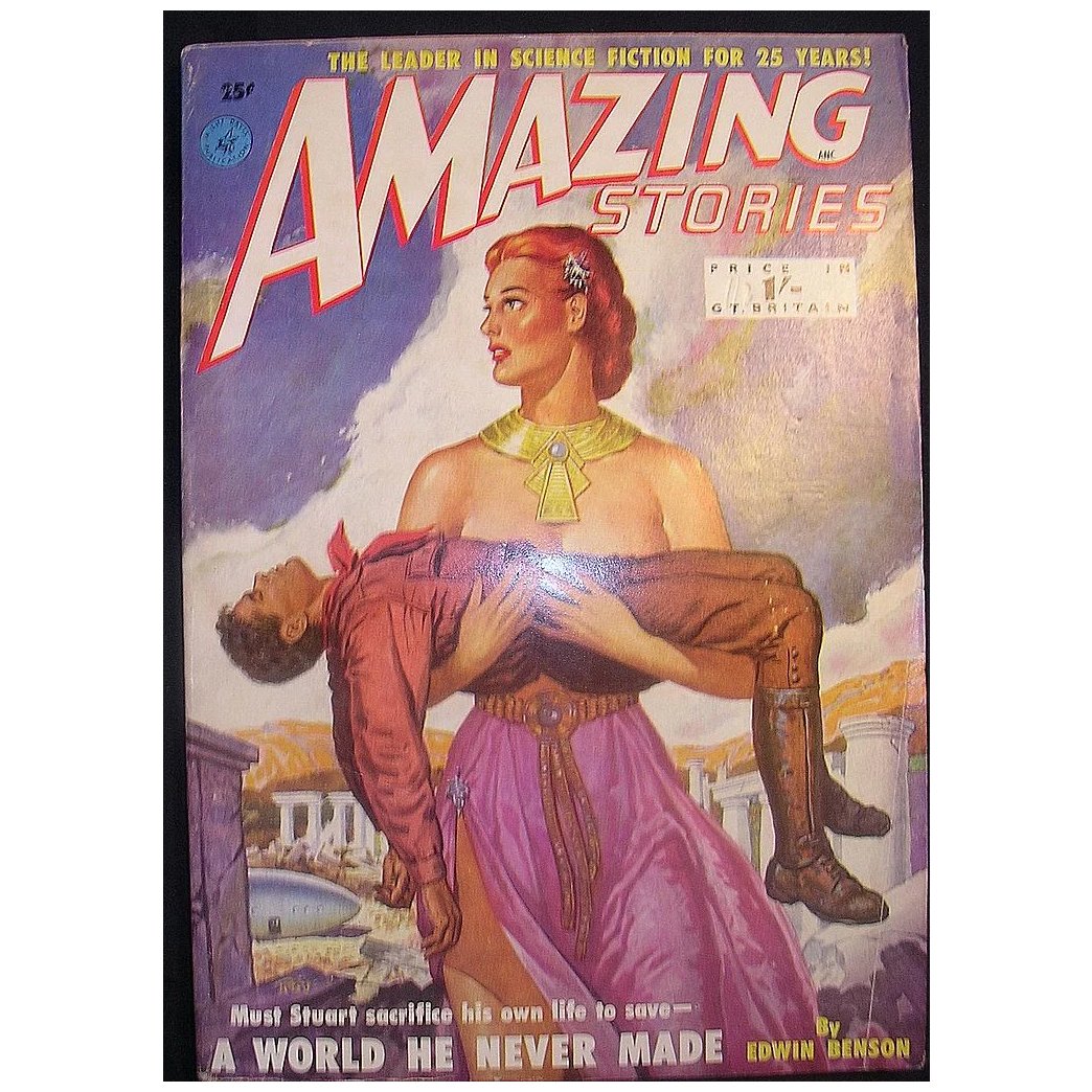 SCI-FI Magazine - Amazing Stories - Vol. 17 1951