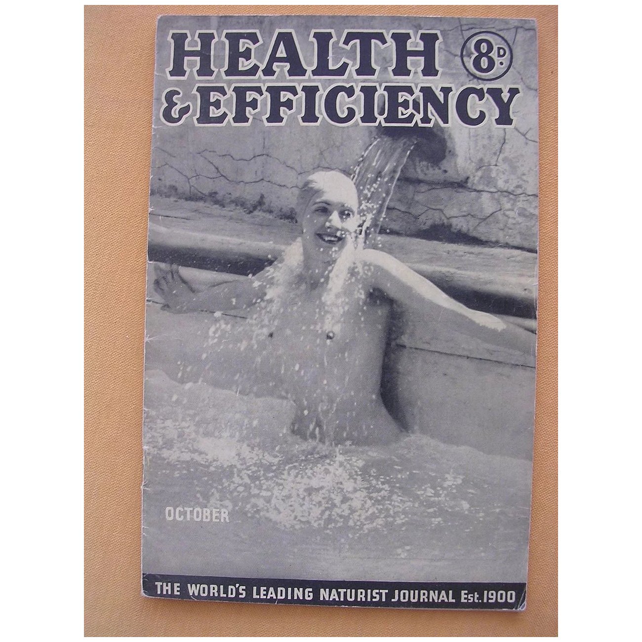 Vintage 1941 'Health & Efficiency' English Nudist Magazine