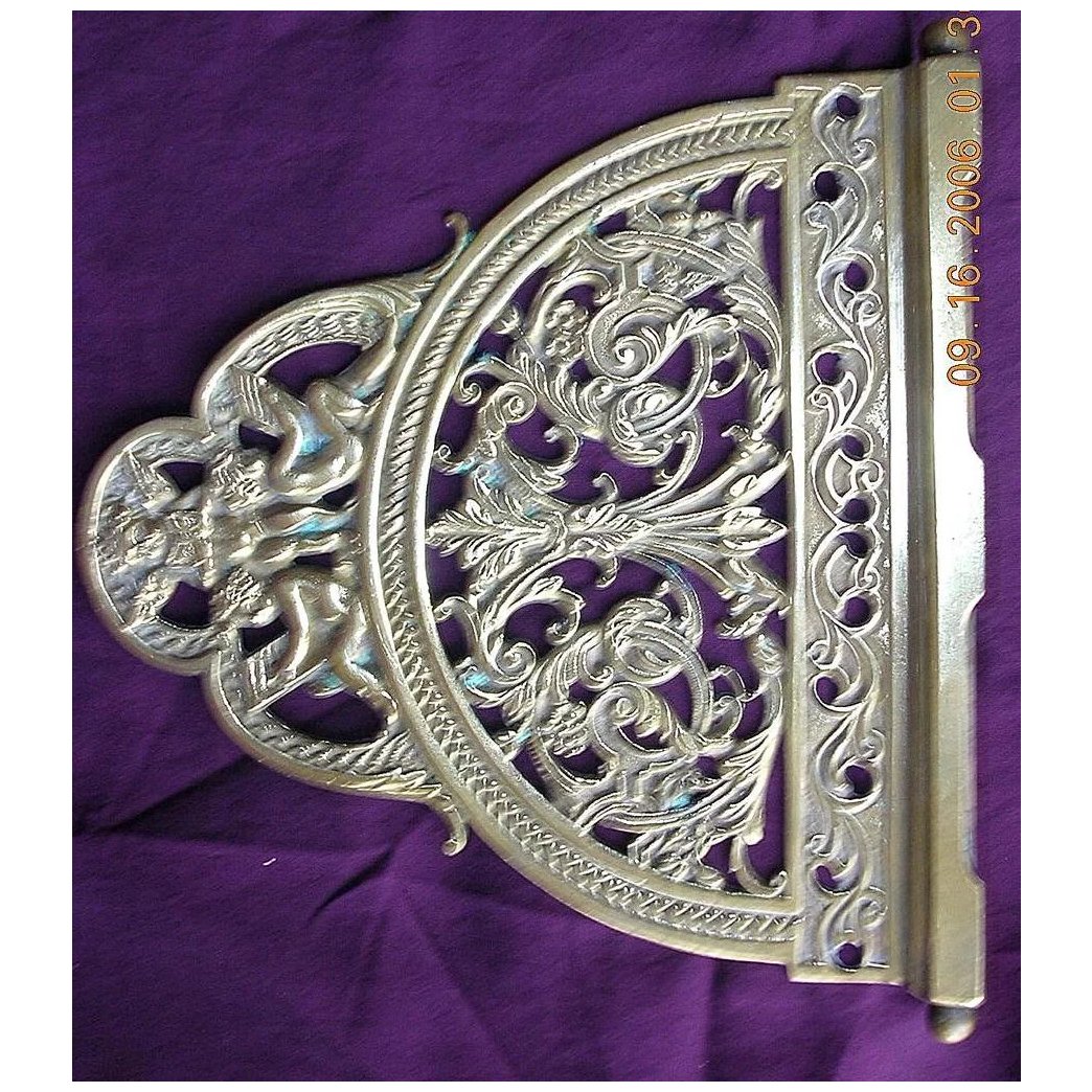 Victorian Art Nouveau Brass Hinge