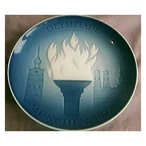 Olympiade Plate Munich 1972