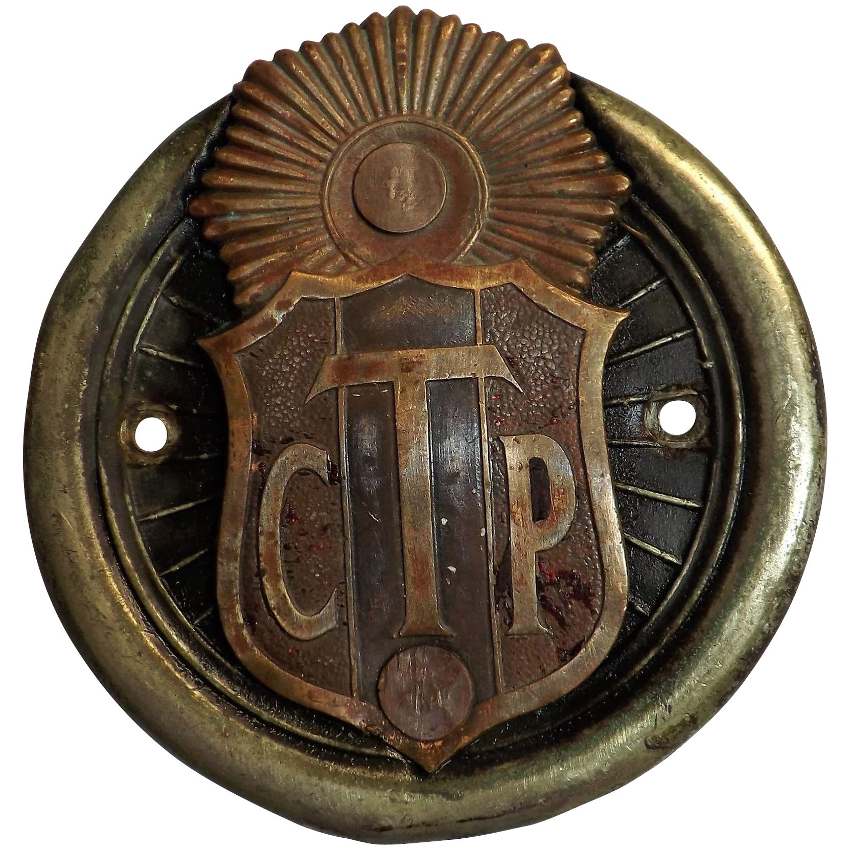 Touring Club Peru Car Badge