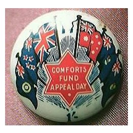 WW11 Australian Patriotic Tin Badge