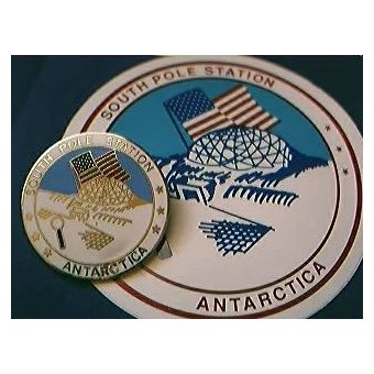 South Pole Station Antarctica Badge