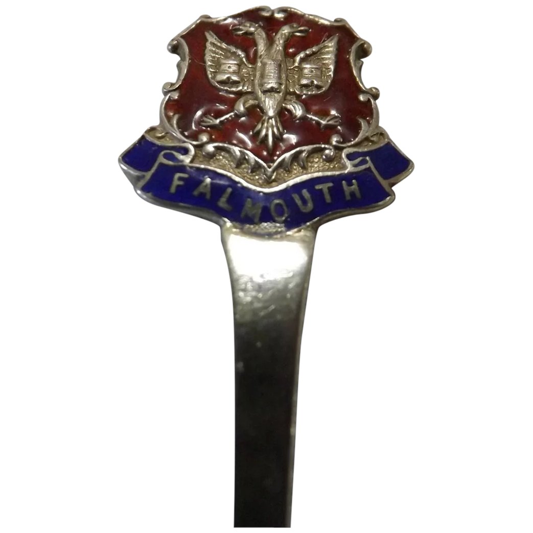 1936 Falmouth Silver Souvenir Teaspoon
