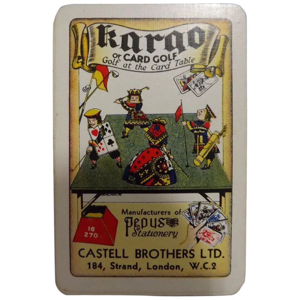 Kargo -Vintage Card Game for Golfers