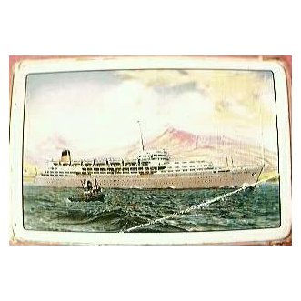 S.S. Southern Cross Shipping Line Playing Cards