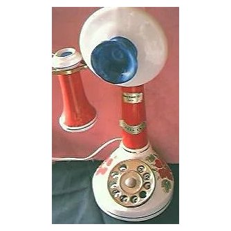 Vintage Garnier Telephone Decanter
