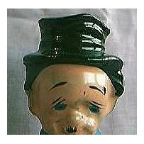 Old Man In Top Hat Bottle Stopper