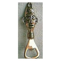 Native Woman Copper Bottle opener