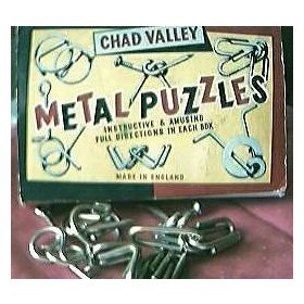 Vintage Chad Valley Metal Puzzles Circa 1950's