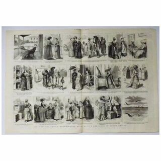An English Ladies Experience With Servants in S.A. -The Graphic 1885