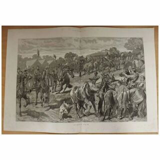 Barnet Fair - The Graphic 1887