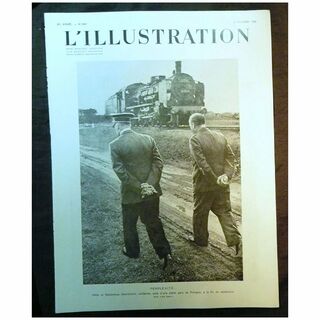 ORIGINAL Feature Page 'Hitler & Ribbentrop from L ' Illustration French Magazine October 1939