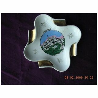Vintage 1950's Limoges Ashtray MONACO Palace