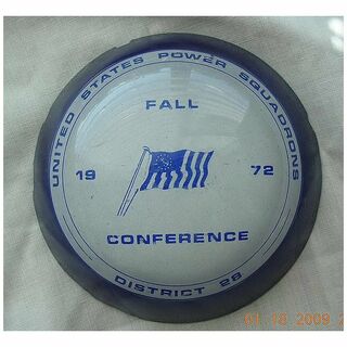 1972 United Stated Power Squadron Paper Weight