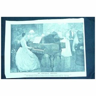 JOHN BRIMSMEAD & SONS - Original Full Page Advert Illustrated London News 1890