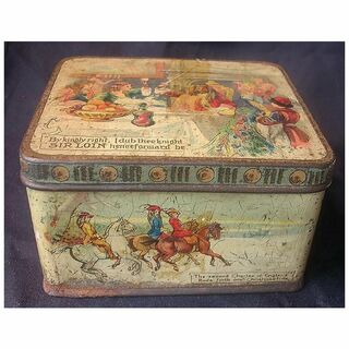 Late Victorian MOSS RIMMINGTON Mustard Tin Circa 1890