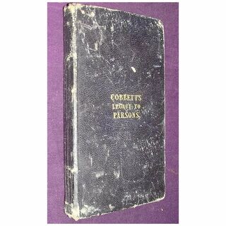 Cobbett's Legacy To Parsons 1835