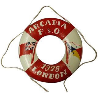 Souvenir Lifebuoy P & O Liner S.S. Arcadia 1978