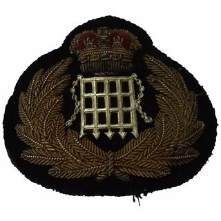 British H.M. Customs Cap Insignia