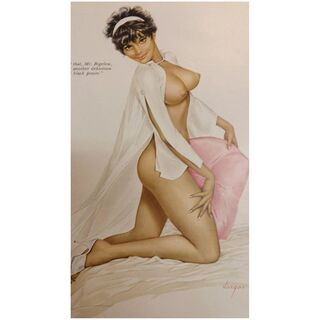 VARGAS Original Page From PLAYBOY November 1967